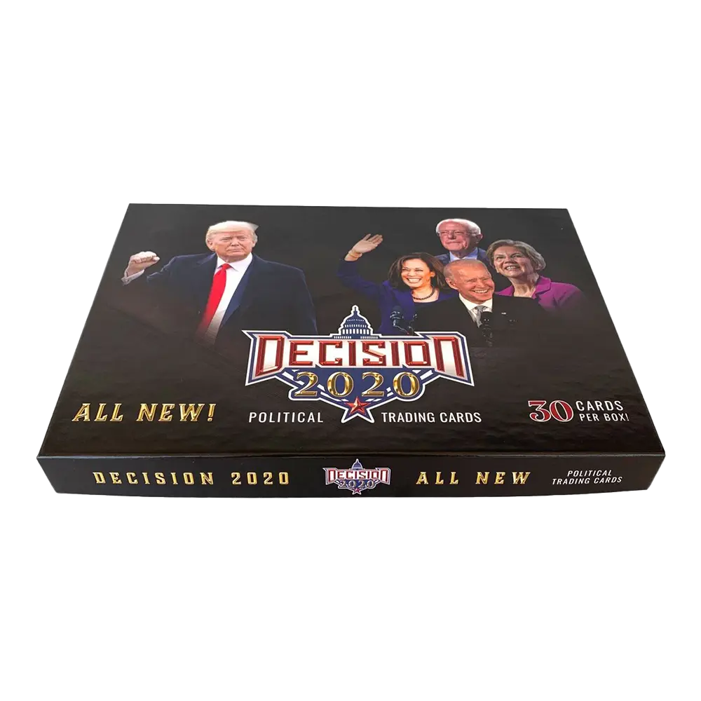 2020 Election Decision Trading Cards Collector's Box - Perfect for Political Memorabilia Collectors & History Enthusiasts