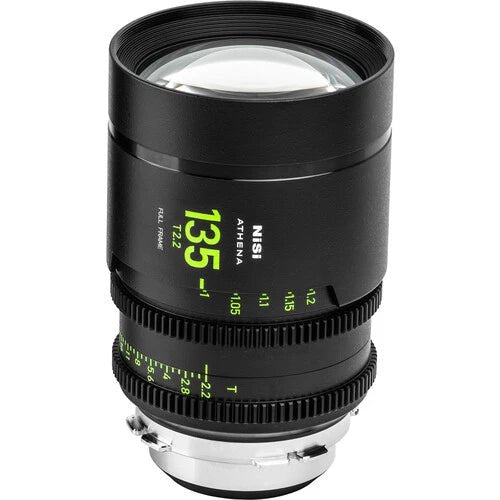 NiSi ATHENA PRIME 135mm T2.2 Full Frame Cine Lens for Mirrorless Cameras - Perfect for Cinematic Filmmaking, Portrait Photography & Low-Light Shooting