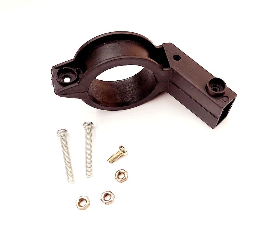 ERH India LNB Holder Bracket Clamp Mount for DTH Antenna LNBF - Universal Satellite Dish Mounting Bracket for Strong Signal Reception (Outdoor TV Antenna Installation)