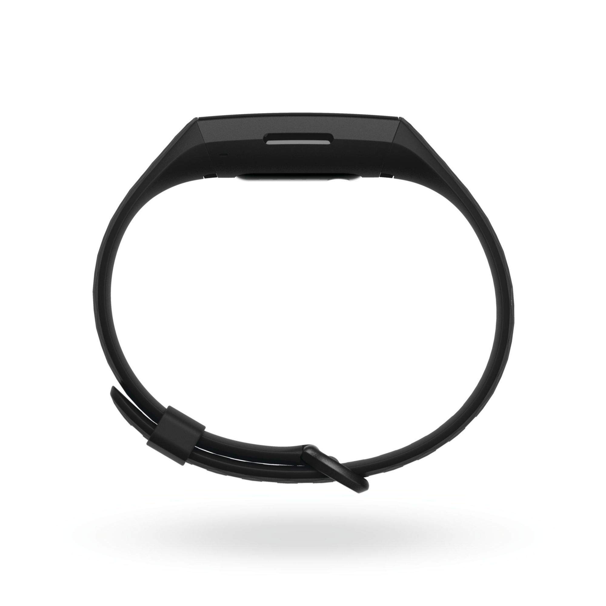 Fitbit Charge 4 Fitness Tracker with Built-in GPS, Heart Rate Monitor, Sleep & Swim Tracking - Black (Includes S & L Bands) | Perfect for Running, Swimming & Daily Activity Tracking