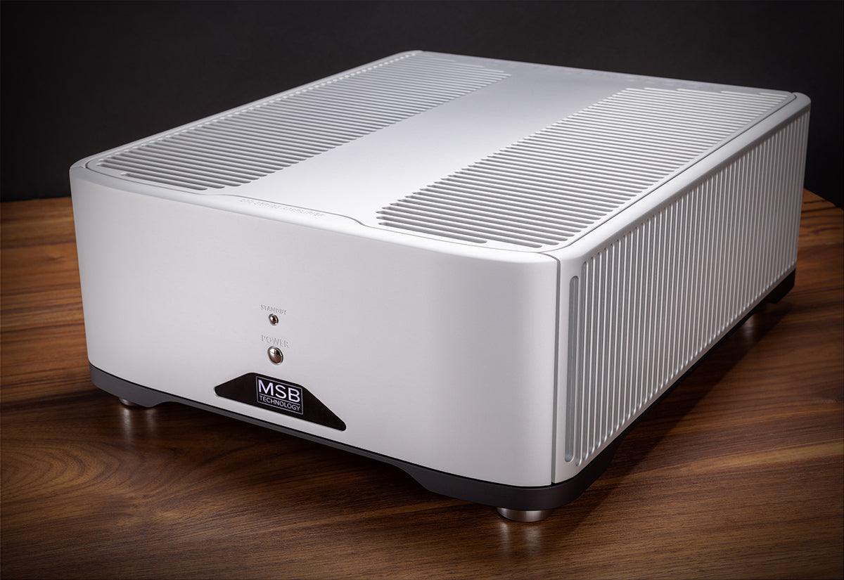 MSB S202 High Power Stereo Amplifier - 2 Channel Home Audio Receiver for Speakers, Perfect for Home Theater, Music Studio & Entertainment Systems
