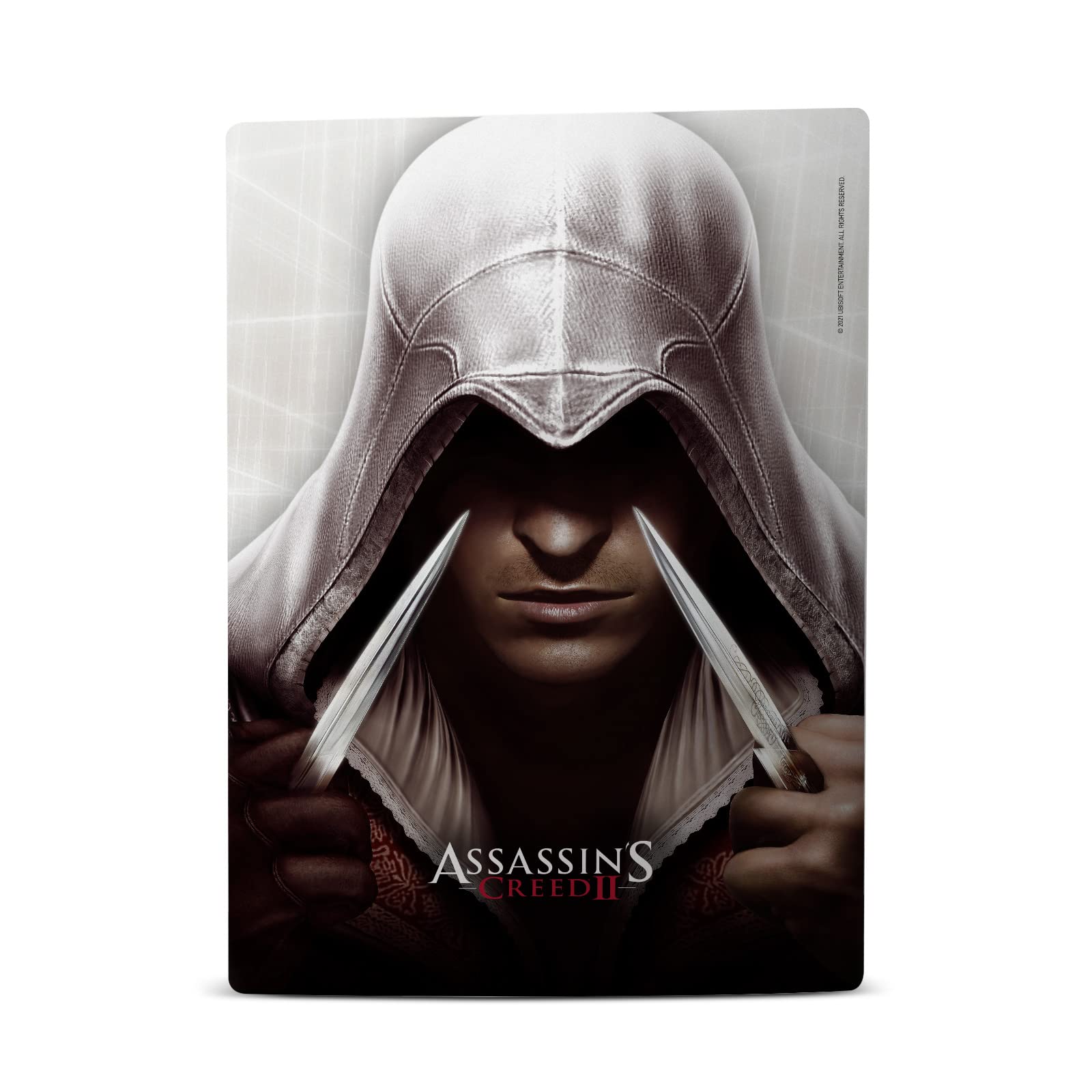 Official Assassin's Creed Ezio II Vinyl Skin Cover for PS5 Disc Edition - Custom Gaming Decal Sticker for Sony PlayStation 5 Console - Perfect for Gaming Enthusiasts & Collectors