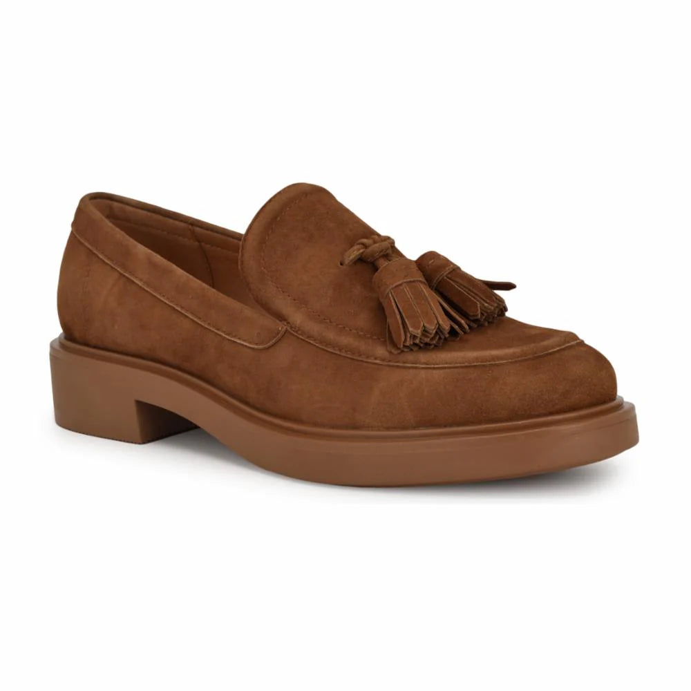 Nine West Roker Cognac Women's Boots - Stylish & Comfortable Ankle Boots for Casual Outfits, Office Wear & Fall Fashion