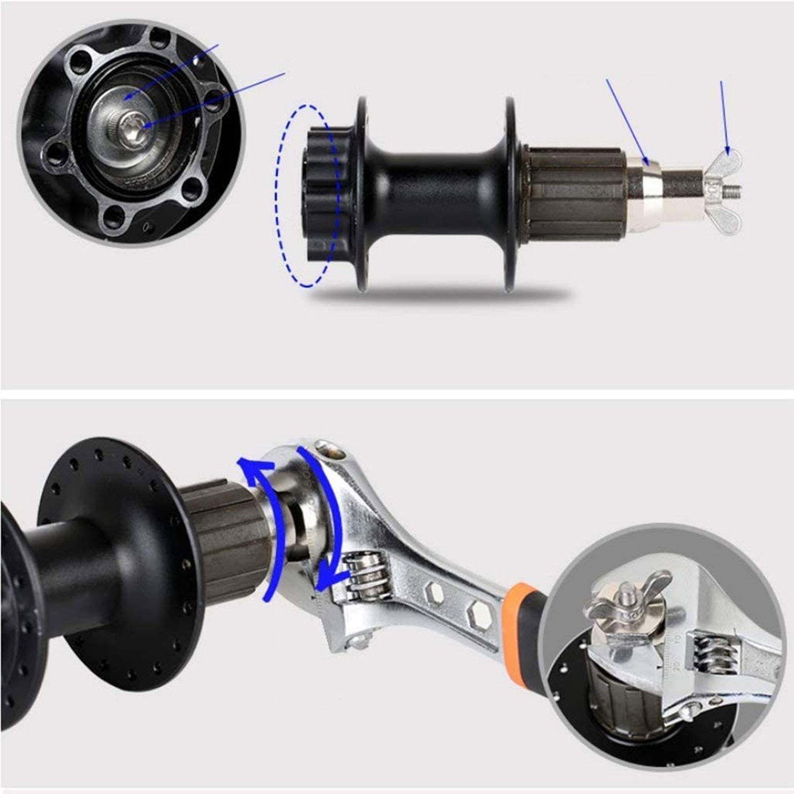 4MM Mountain Bike Freehub Removal Tool - Durable Bicycle Freehubs Body Remover for Easy Repair & Maintenance | Perfect for MTB, Road Bike & Cycling Enthusiasts