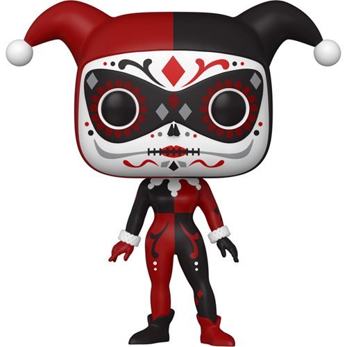 DC Heroes Pop! Vinyl Figure - Harley Quinn Dia de Los Muertos Collectible [413] - Perfect for Comic Book Fans & Pop Culture Collectors
