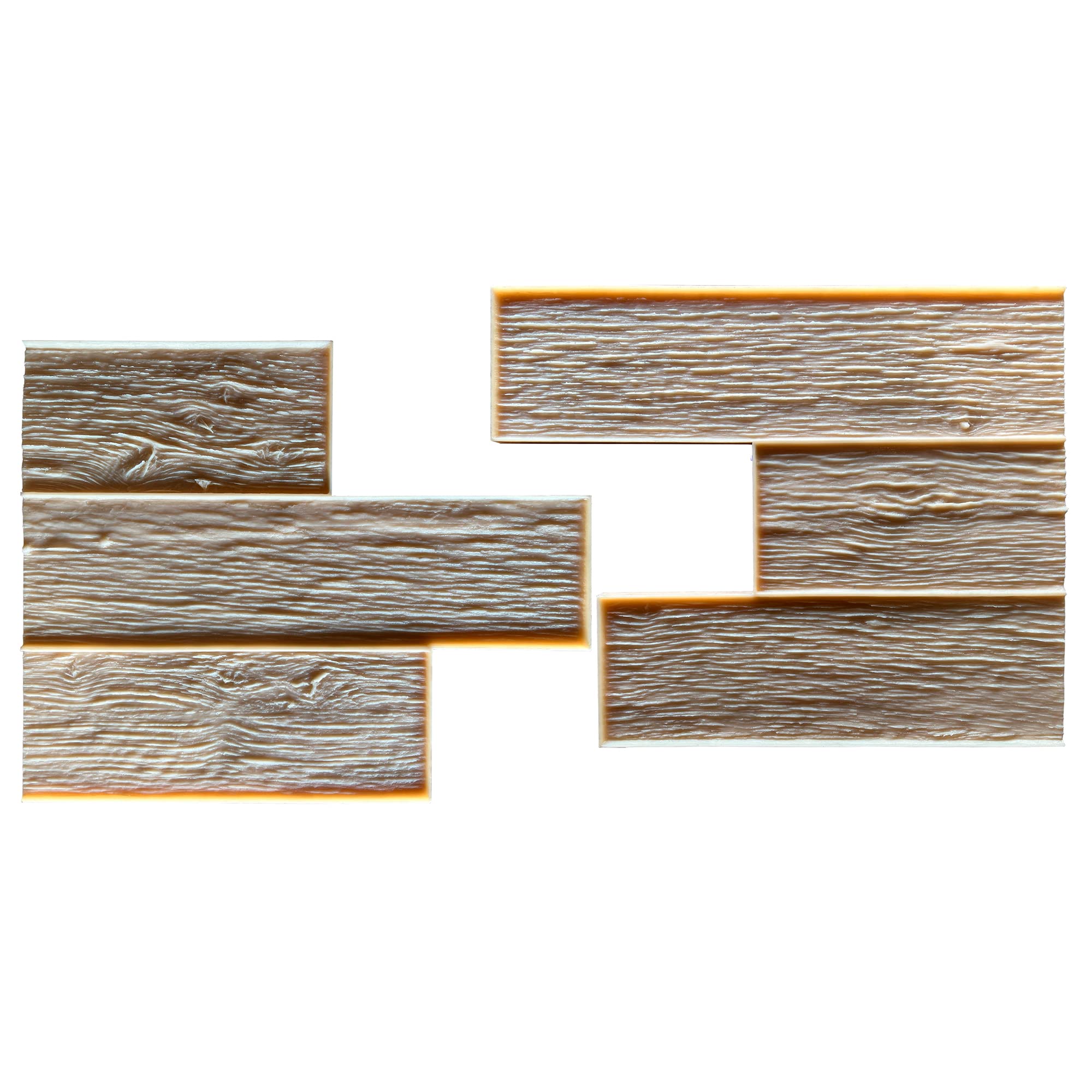 Barn Wood Plank Stamp Mats SM 5500 - Set of 5 DIY Wooden Stamps for Scrapbooking, Card Making & Home Decor - Perfect for Crafting, Woodworking & DIY Projects