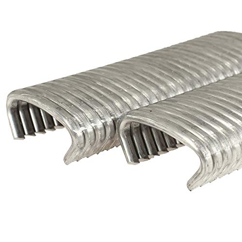 Stanley Bostitch RING09AL25 9-Gauge Aluminum D-Ring Fasteners - Heavy Duty Blunt Point Rings for Binding, File Organization & Document Securing - Perfect for Office, School & Home Use
