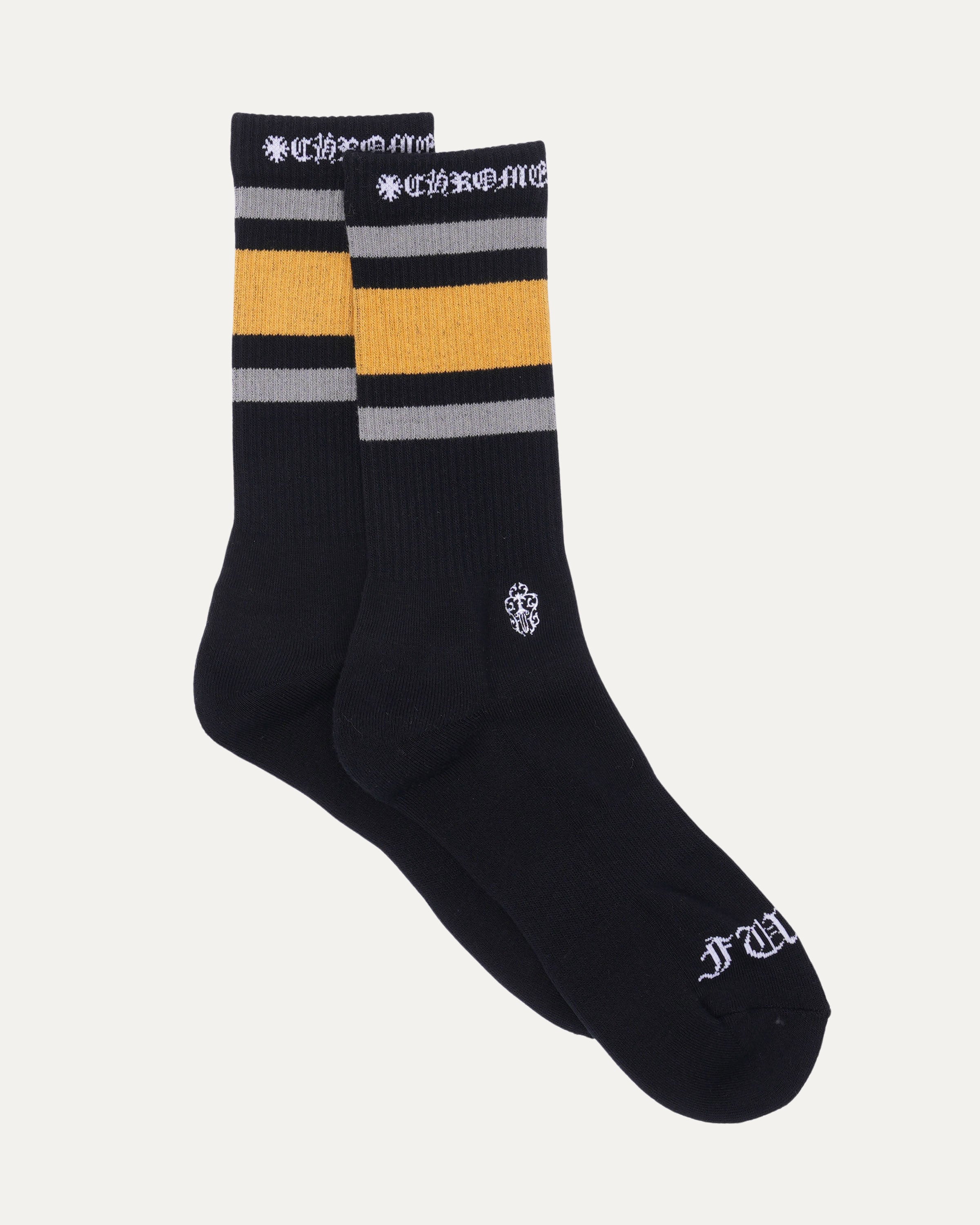 Funny 'Fuck You' Striped Socks - Novelty Socks for Gifts, Parties & Prank Scenes - Trendy Statement Socks for Men & Women