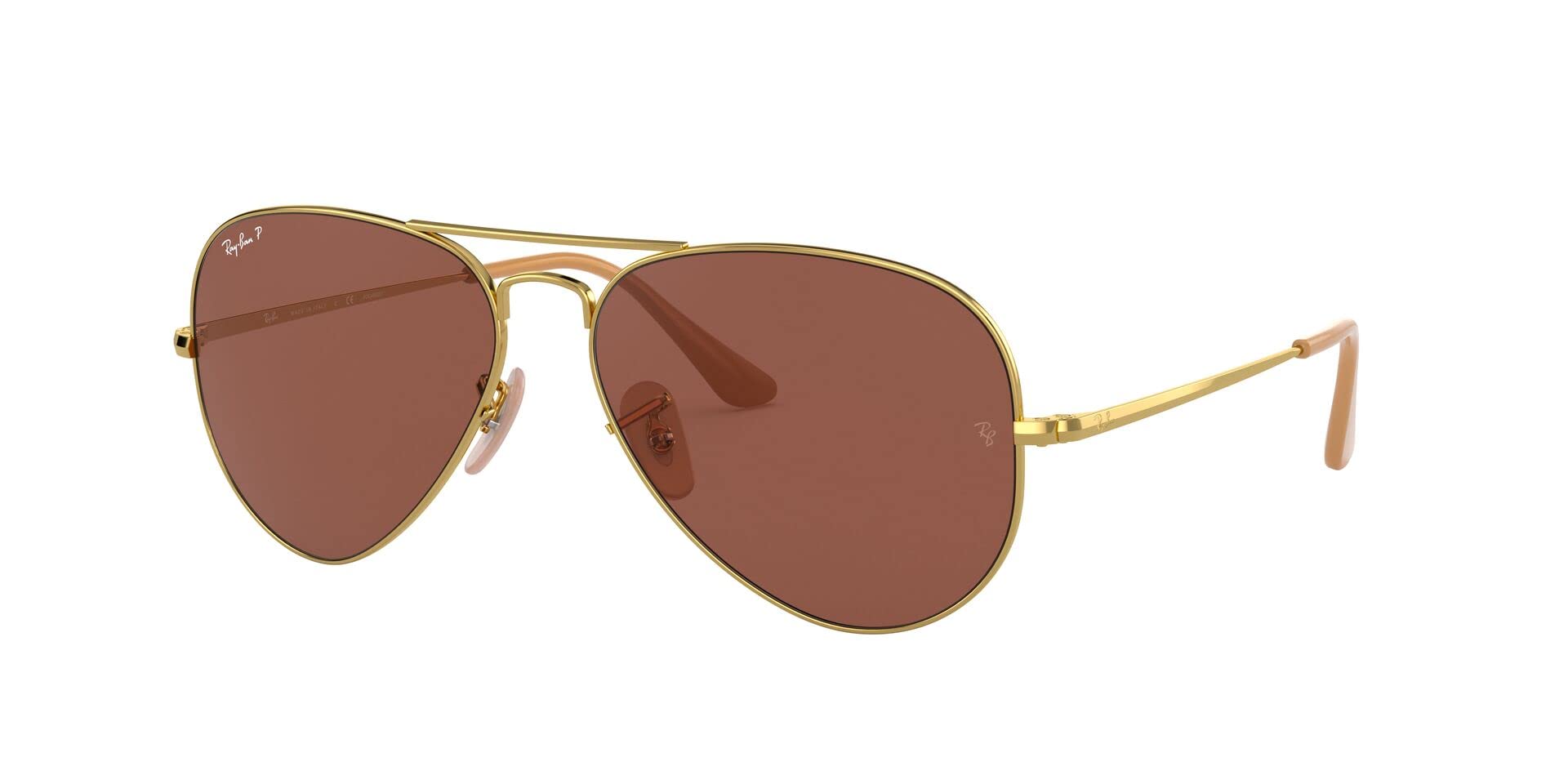 Ray-Ban RB3689 Aviator Metal II Sunglasses - Polarized UV Protection for Men & Women - Perfect for Driving, Travel & Outdoor Activities