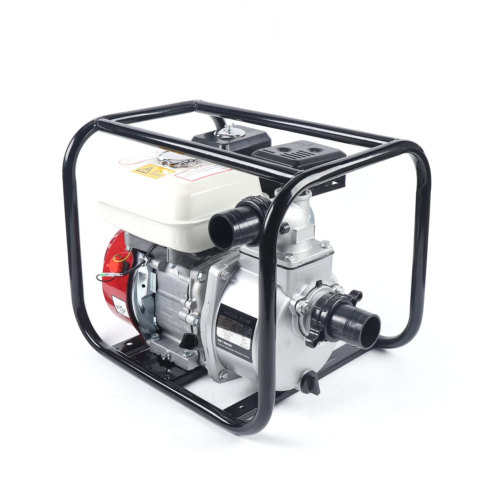 2-Inch Portable Gasoline Water Pump 6.5HP High Pressure Lightweight Petrol Transfer Pump for Irrigation, Pool, Landscaping, Gardening | Perfect for Farm, Construction, Flood Control & Emergency Water Drainage