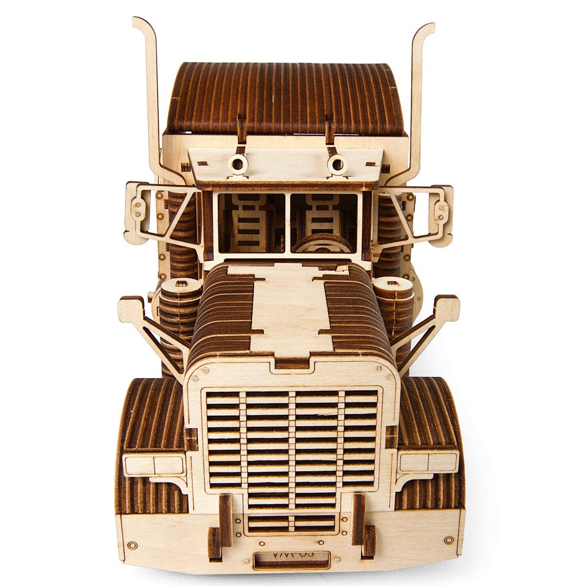 UGEARS VM-03 3D Wooden Puzzle - Mechanical Heavy Duty Truck Model Kit for Adults & Teens | DIY STEM Project, Home Decor & Collector's Item