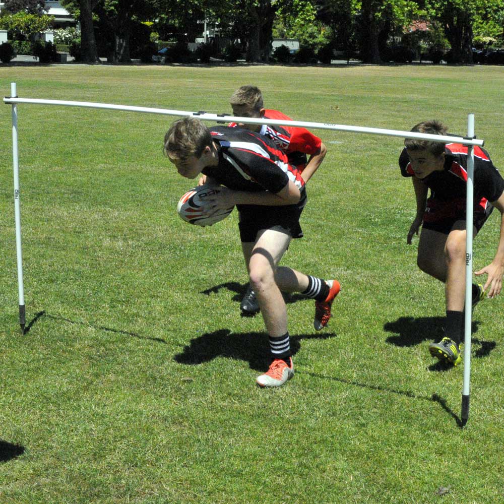 Rugby Tackle Height Training Set - Adjustable R80 for Defensive Drills & Skill Development | Perfect for Rugby Practice, Coaching, and Team Training Sessions