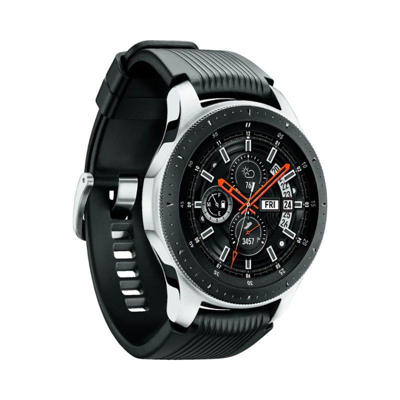 Samsung Galaxy Watch 46mm Stainless Steel Silver - Smartwatch for Fitness Tracking, Notifications & Calls - Perfect for Workouts, Running & Daily Use