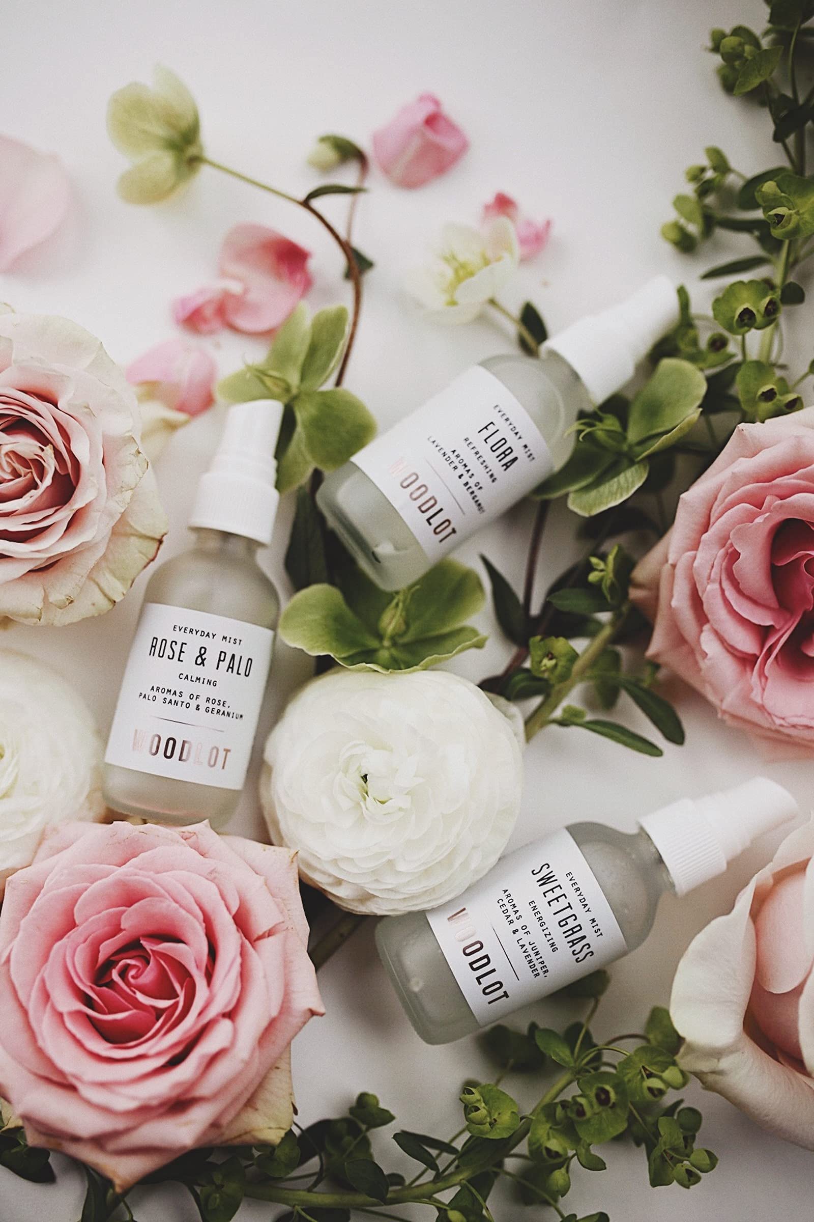 Rose & Palo Calming Mist - 59ml Aromatherapy Spray for Stress Relief, Sleep Aid & Relaxation - Perfect for Home, Office, Yoga & Meditation