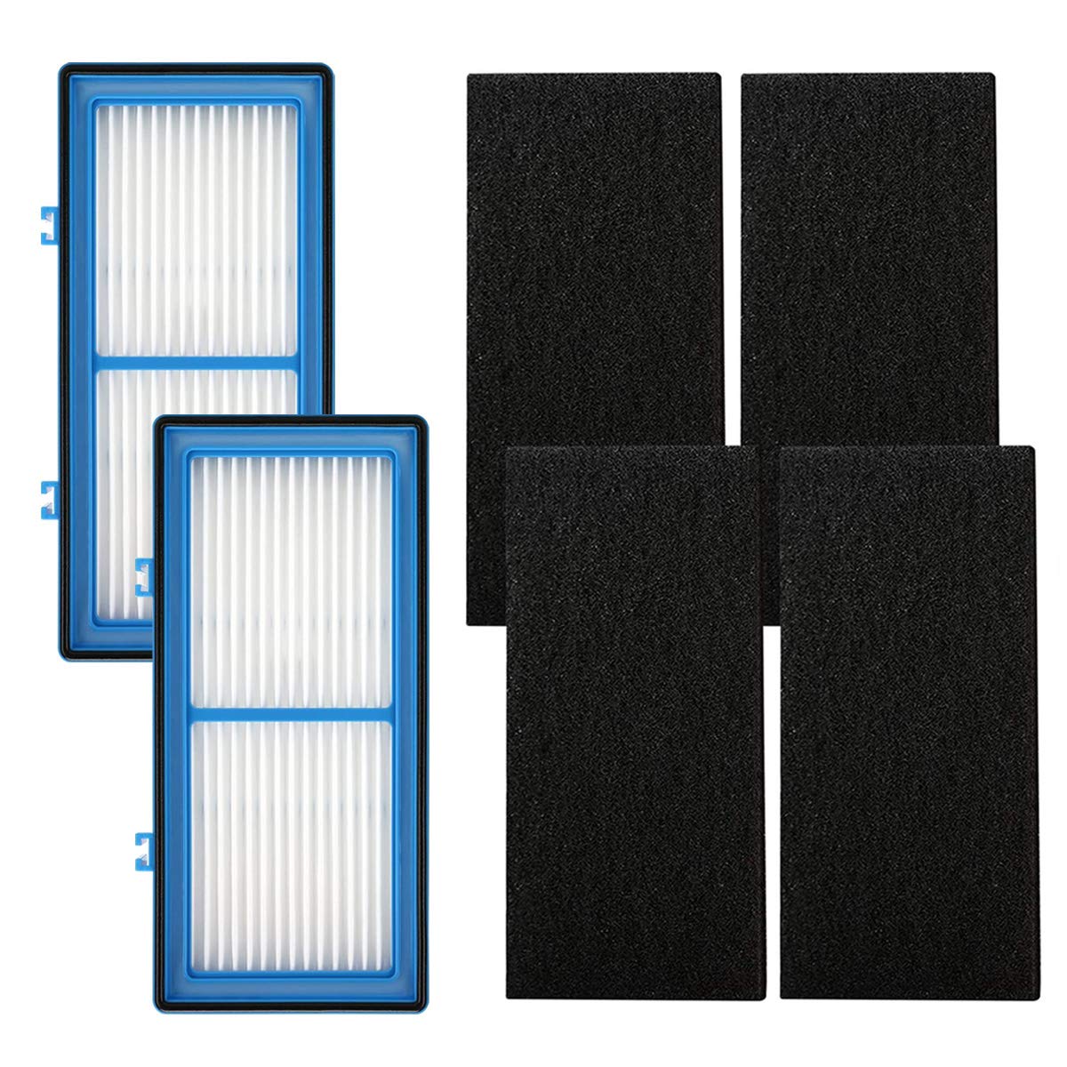 Holmes AER1 Air Purifier Replacement Filters (2 True HEPA + 4 Carbon Filters) - Compatible with HAPF30AT, HAPF30, HAPF35 - Clean Air for Home, Bedroom, Office & Allergy Relief