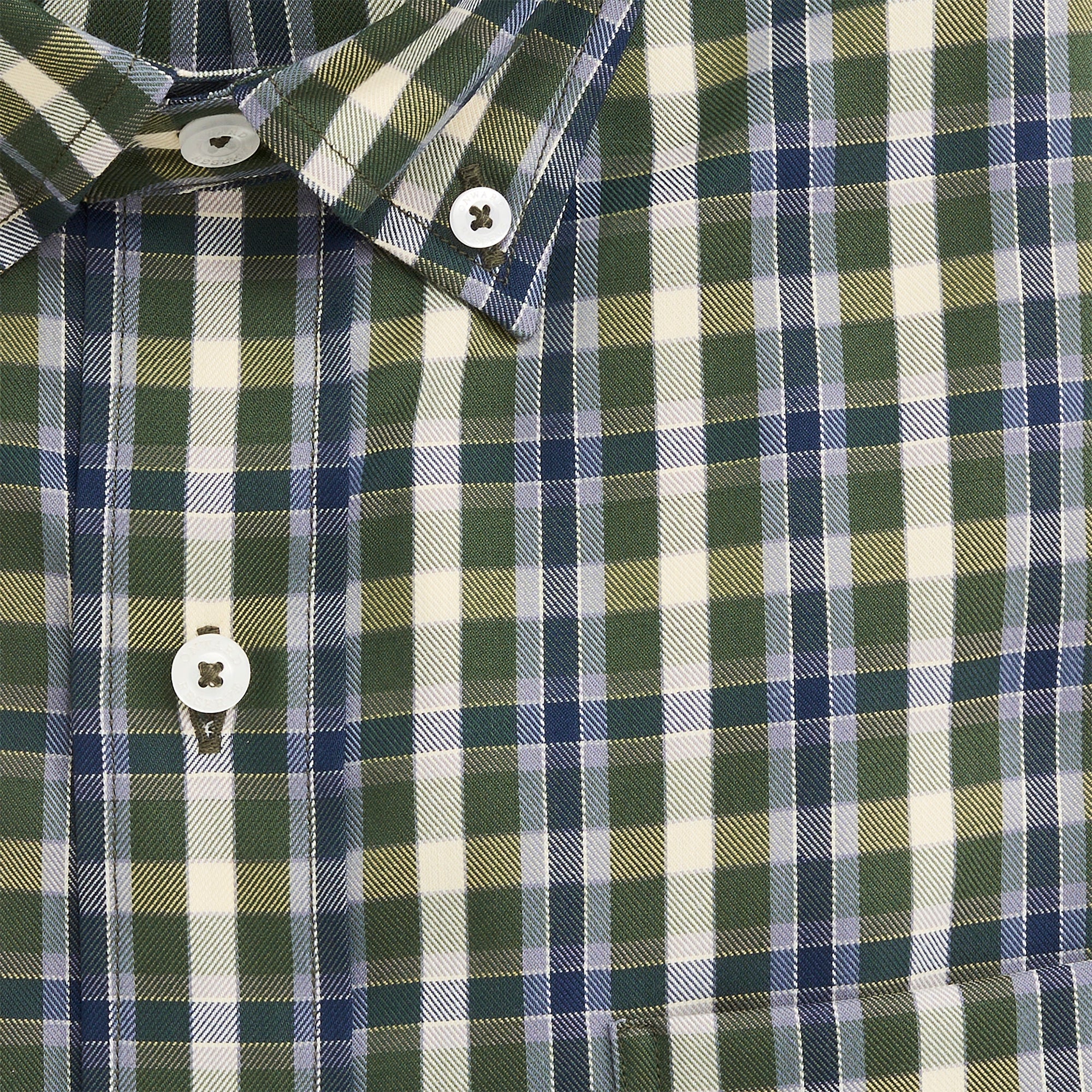 Beauly Classic Fit Brushed Performance Twill Button Down Shirt - Comfortable Casual & Office Wear - Perfect for Business, Travel and Outdoor Activities
