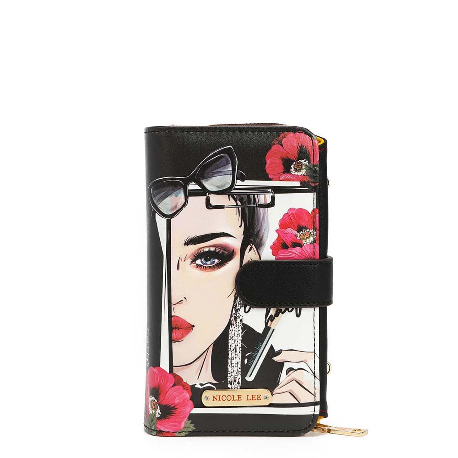 Stylish Trifold Phone Case with Crossbody Wallet - Perfect for Hands-Free Convenience While Shopping, Traveling, or Running Errands