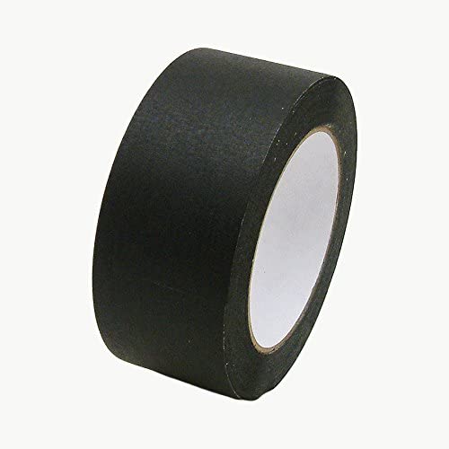 Premium Black Crepe Masking Tape - 60 Yards Roll for Painting, Crafting & Home DIY Projects - Strong Adhesive & Residue-Free Removal