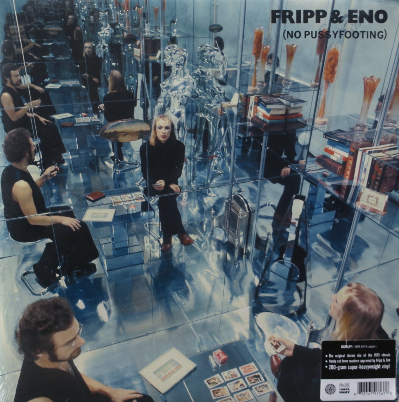 FRIPP & ENO 'No Pussyfooting' 200g Vinyl LP - Robert Brian (1973 Experimental Ambient Music Record) - Perfect for Audiophiles & Vinyl Collectors