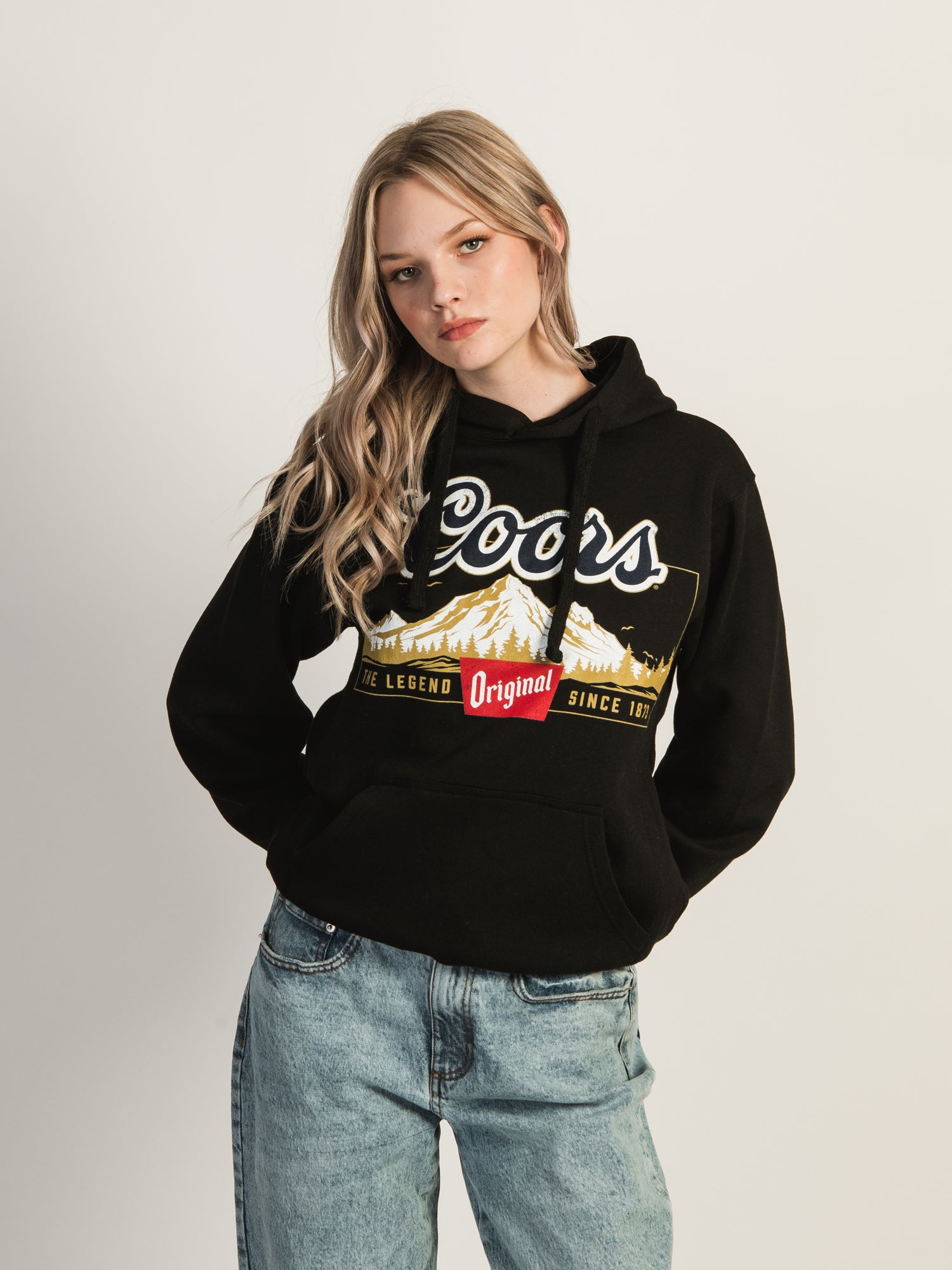 Coors Logo Pullover Hoodie - Soft & Comfortable Sweatshirt for Men & Women - Perfect for Casual Wear, Outdoor Activities & Sports