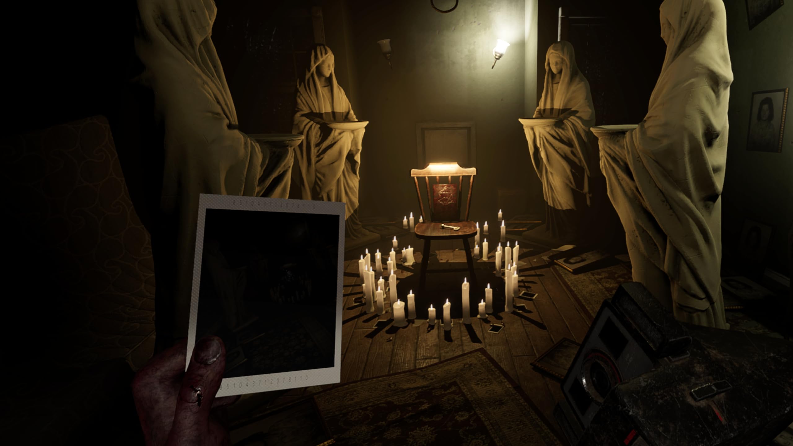 Madison VR Cursed Edition for PS5 - Virtual Reality Headset with 3D Audio & Motion Tracking | Perfect for Horror Games, Action Adventures & Immersive Gaming Experience