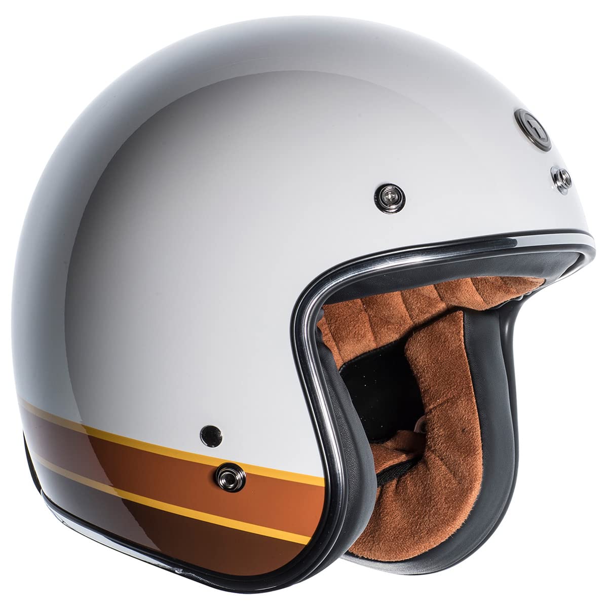 TORC T50/Del Mar Open Face 3/4 Motorcycle Helmet with Premium Graphics - DOT Approved for Men & Women - Cruiser, Scooter & Vintage Bike Riding Safety Gear