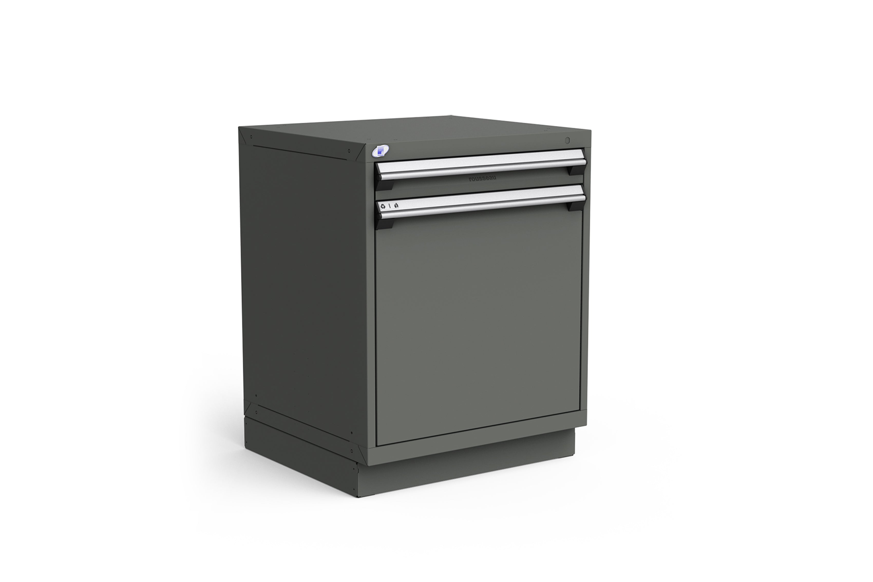 Rousseau Waste Cabinet - Durable & Stylish Trash Can for Kitchen, Bathroom, Office | Eco-Friendly Waste Bin with Odor Control | Perfect for Home, Restaurant, or Commercial Use