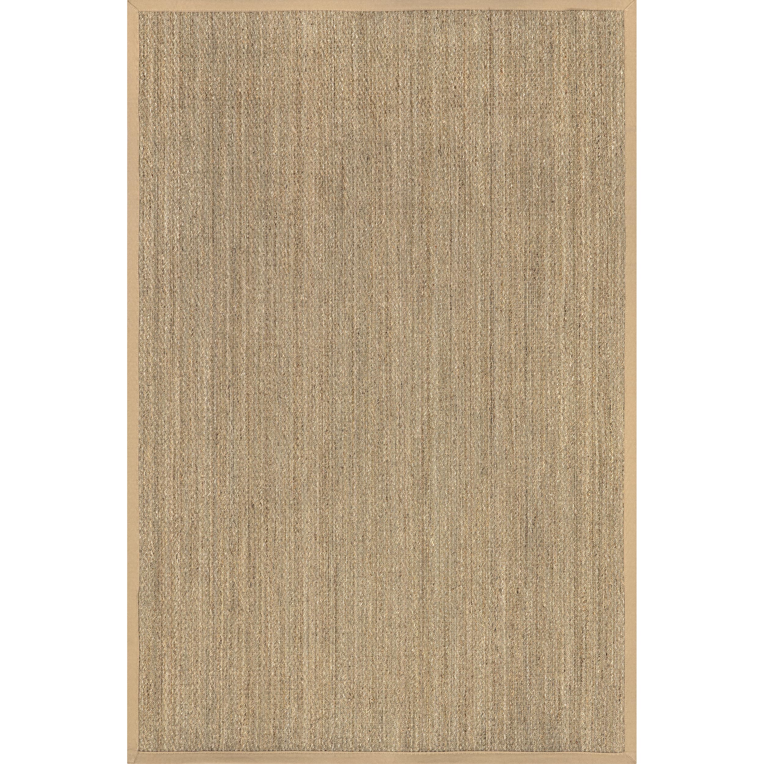 nuLOOM Elijah Farmhouse Seagrass Area Rug 6' x 9' Beige - Natural Woven Jute Rug for Living Room, Bedroom & Dining Room Decor