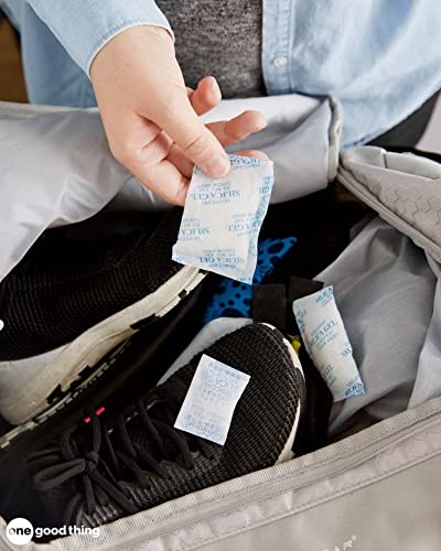 Elysian™ Original 5 Gram Silica Gel Desiccant Packets (100 Pack) - Moisture Absorbing Packs for Cameras, Lenses, Electronics & Jewelry Protection - Perfect for Storage, Travel & Humidity Control