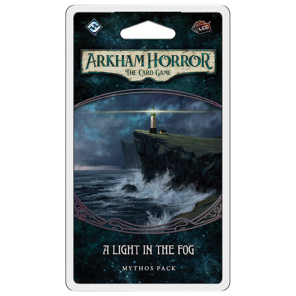 Arkham Horror LCG: A Light in the Fog Expansion - Horror Card Game for Adults | Cooperative Board Game for Game Nights & Halloween Parties