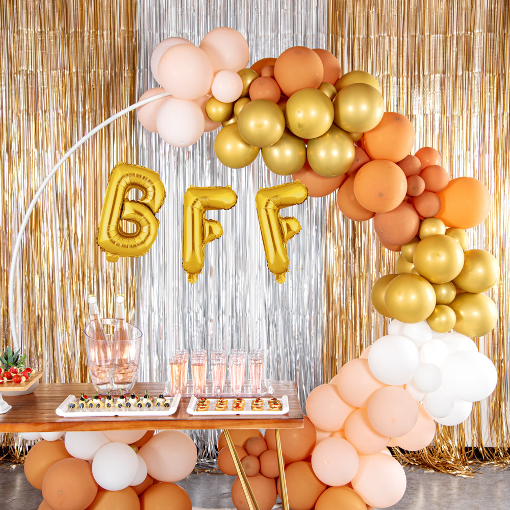 Balloonify Gold Mylar Letter B Balloon - 16 Inch Large Foil Alphabet Balloon for Birthday Party Decorations, Baby Showers & Wedding Celebrations - 1 Count Box
