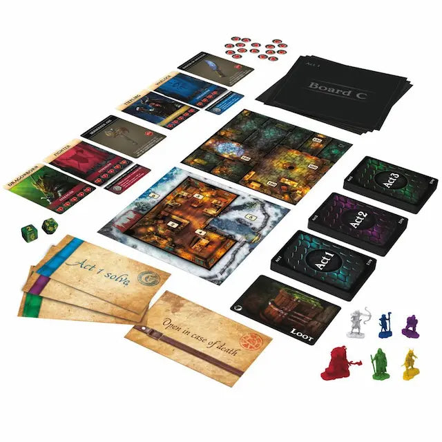 Dungeons & Dragons: Bedlam in Neverwinter - Escape Room Mystery Board Game | Cooperative Puzzle Solving Adventure for D&D Fans | Perfect for Game Nights & RPG Parties