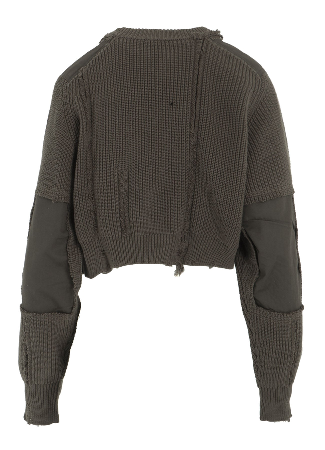 Distressed Cotton Crewneck Knit Cardigan for Women - Soft & Cozy Long Sleeve Open Front Sweater | Perfect for Fall Layering, Casual Outfits & Coffee Dates