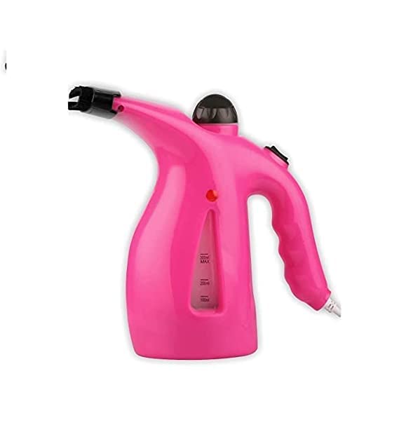 Nano-Ionic Facial Steamer & Handheld Garment Steamer - Fast Heating Portable Vaporizer for Skin Care, Clothes Wrinkle Removal | Perfect for Home, Travel & Spa Relaxation