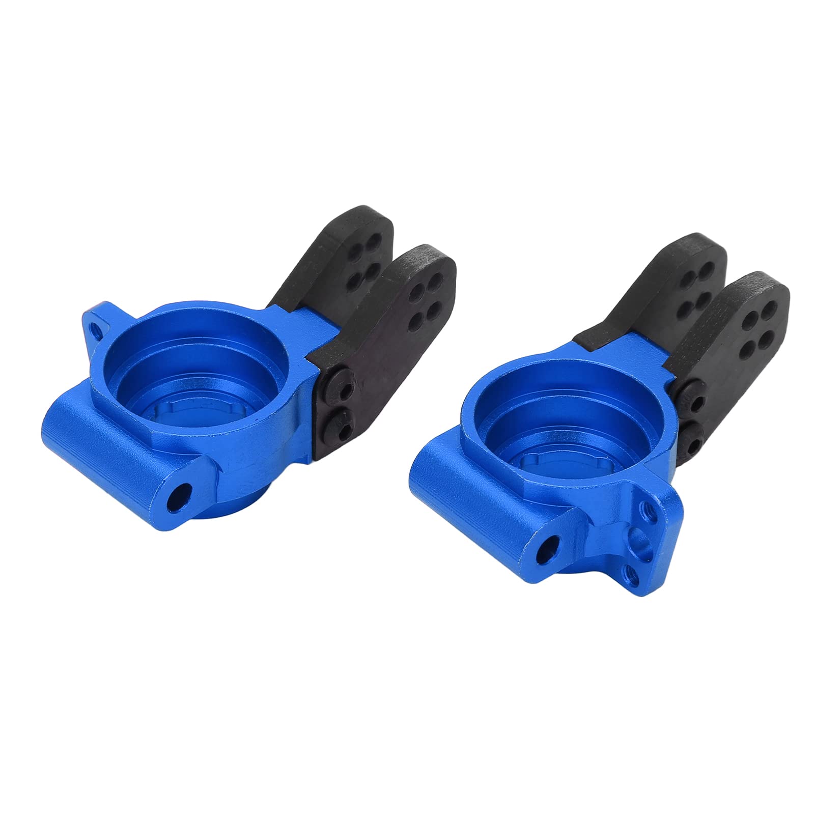 DOINGKING RC Steering Cup - Heavy Duty Rear Steering Cup with Enlarged Bearings for Arrma Mojave 1/8 Scale RC Car - Precision Anti-Deformation Design (Blue) - Perfect for Off-Road Bashing, Racing & High-Performance RC Drifting