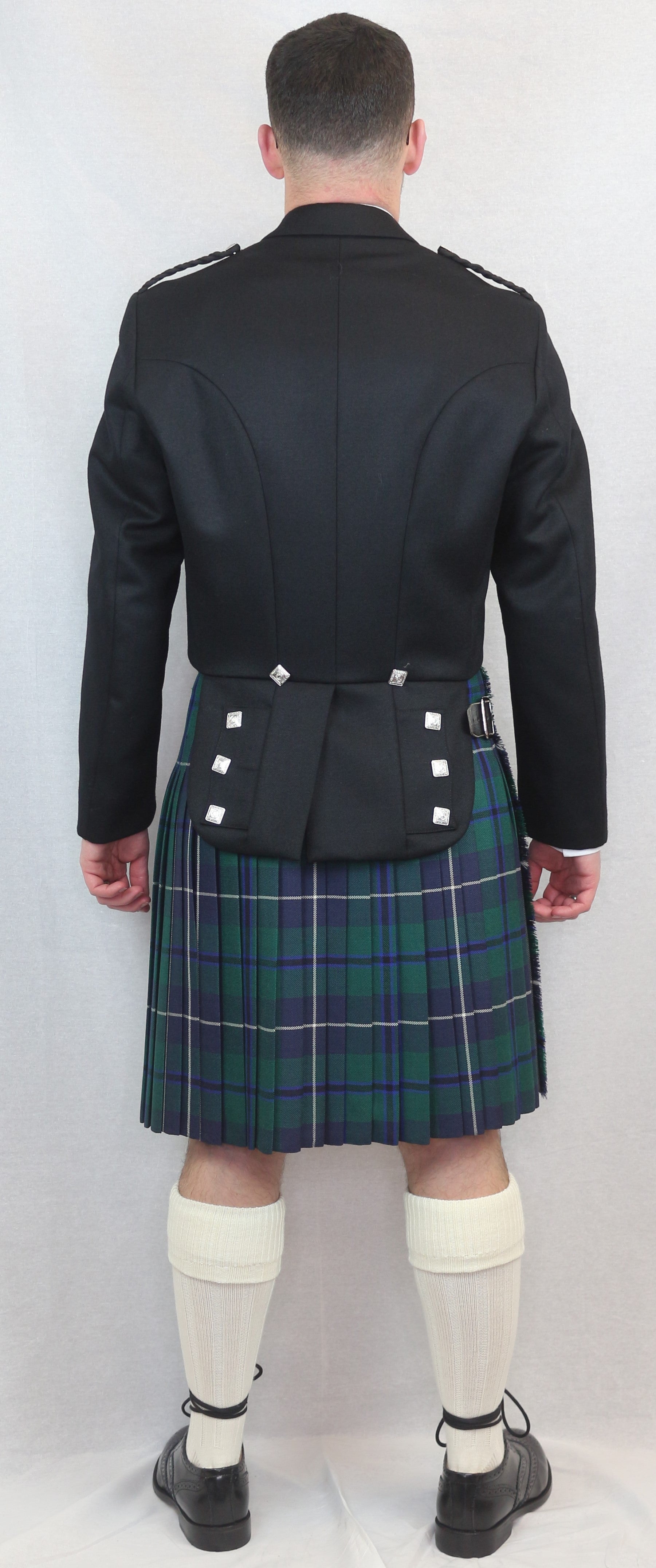 Prince Charlie Jacket & Vest Set - Classic Scottish Formal Wear for Weddings, Ceilidhs & Highland Events