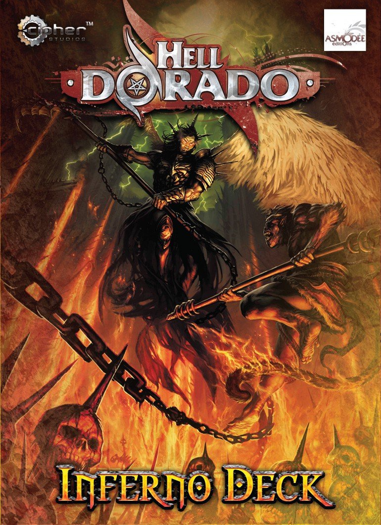 Hell Dorado: Inferno Expansion Card Deck - Strategy Game Accessory for Collectible Card Battles & Tabletop RPG Adventures