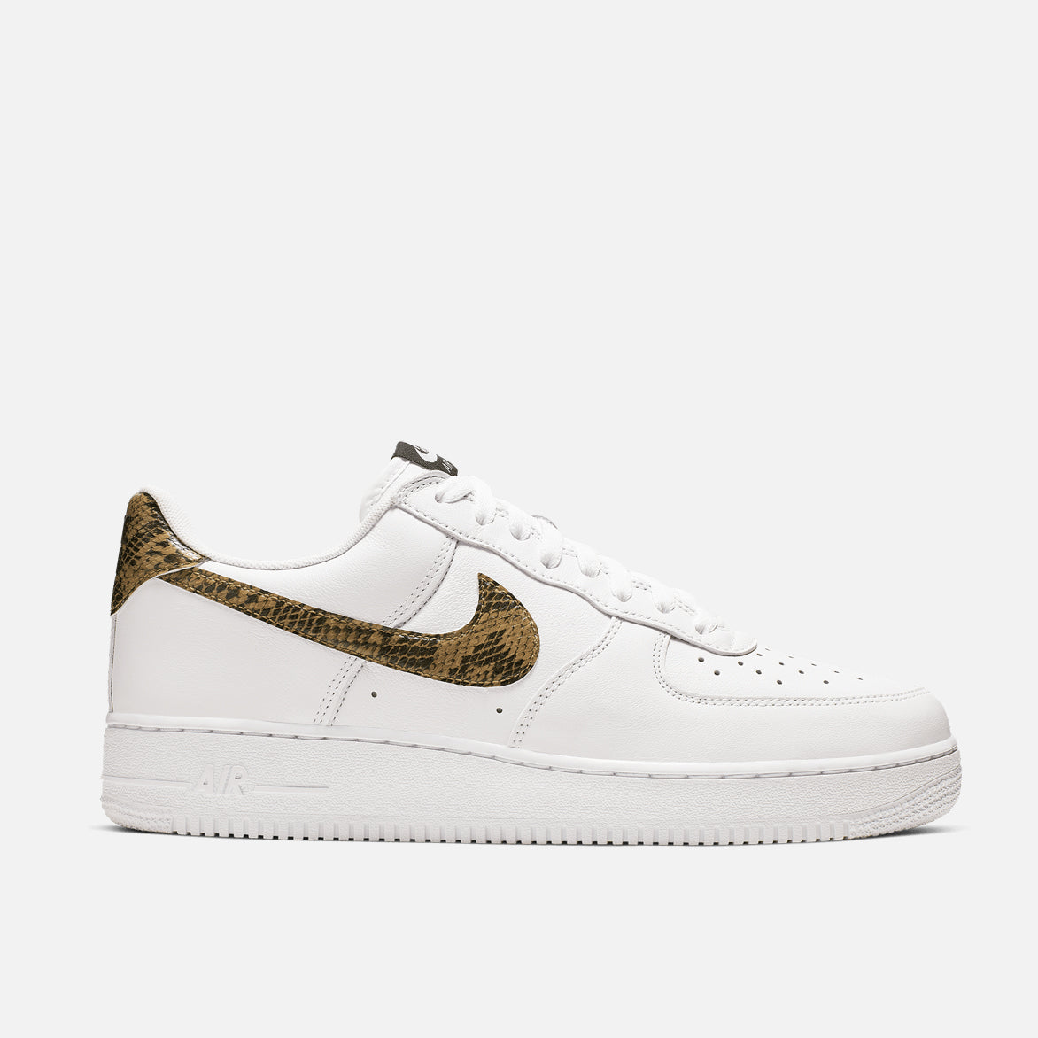 Nike Air Force 1 Low Retro Premium QS Sneakers in Ivory Snake Print - Stylish Casual Shoes for Men & Women | Perfect for Streetwear, Everyday Fashion and Sneaker Collection