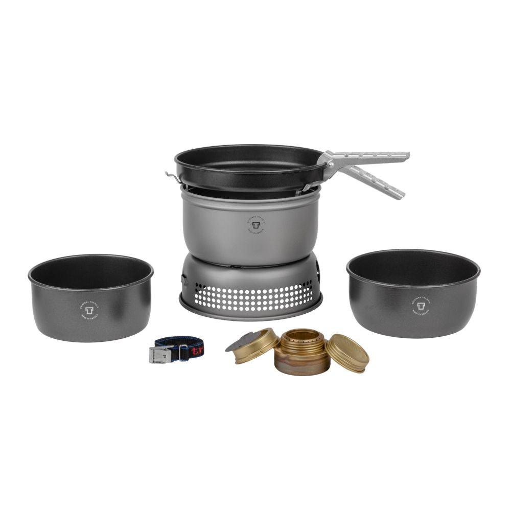 Trangia 25 HA Camping Stove Cookset - Lightweight Backpacking Stove for Outdoor Cooking, Hiking & Camping Adventures