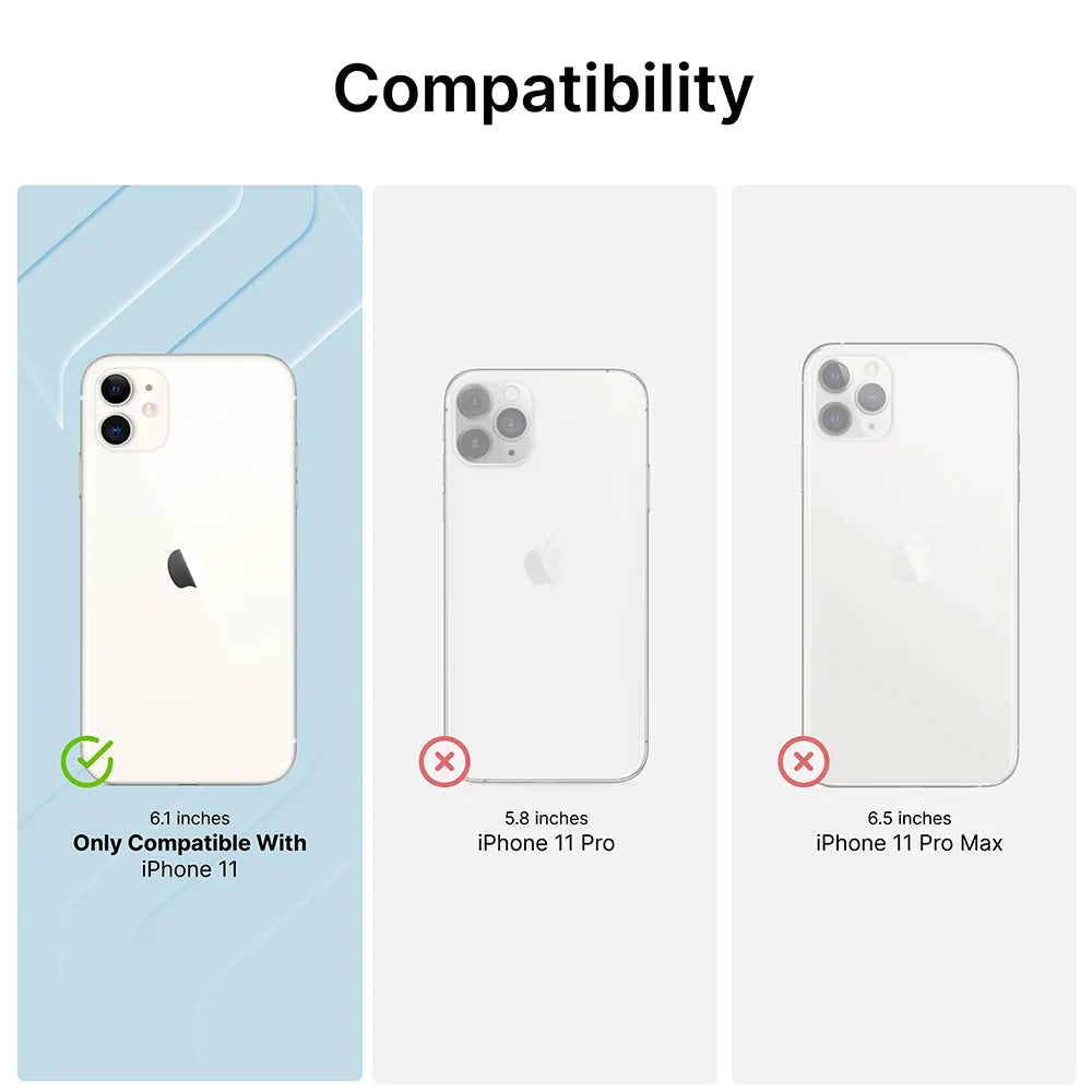 iPhone 11 Shockproof Case - Heavy Duty Protective Cover with Military-Grade Drop Protection | Perfect for Outdoor Activities, Travel & Daily Use