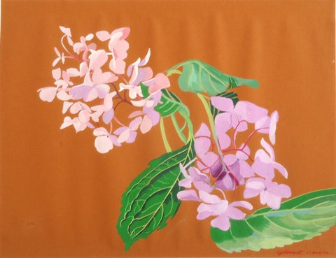 Gilbert Lewis: Untitled (Hydrangea) - Vintage Art Print for Home Decor, Office Wall Art & Gift Ideas