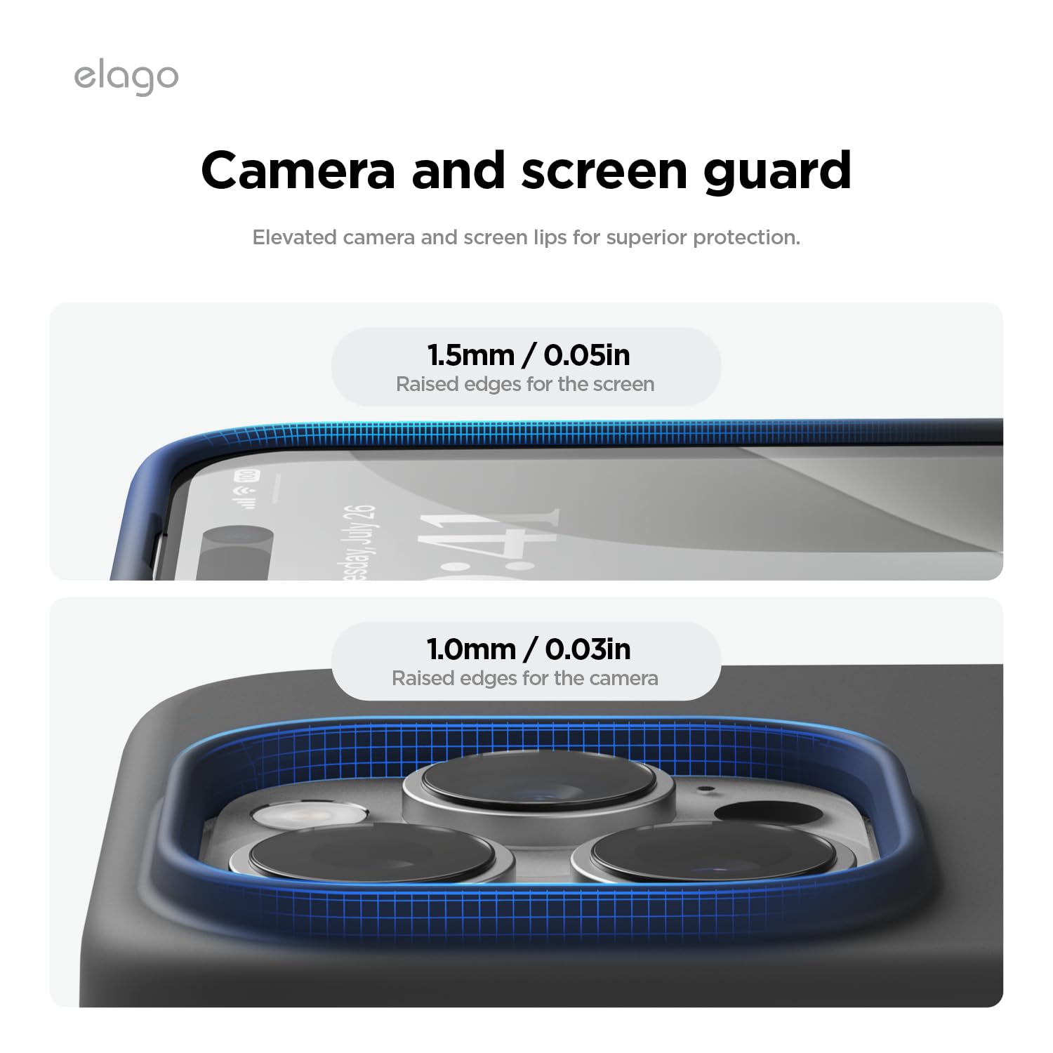 elago iPhone 16 Pro Max Case - Premium Liquid Silicone Shockproof Cover with Soft Microfiber Lining | 6.9 Inch Slim Protective Phone Case (Black) | Perfect for Daily Use, Travel & Outdoor Activities