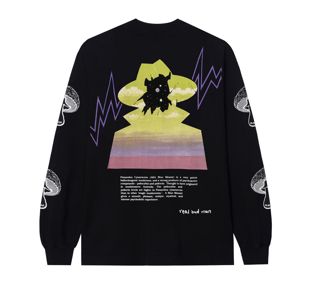 Blue Meanie Long Sleeve T-Shirt | Vintage Graphic Tee for Men & Women | Perfect for Casual Wear, Concerts & Street Style