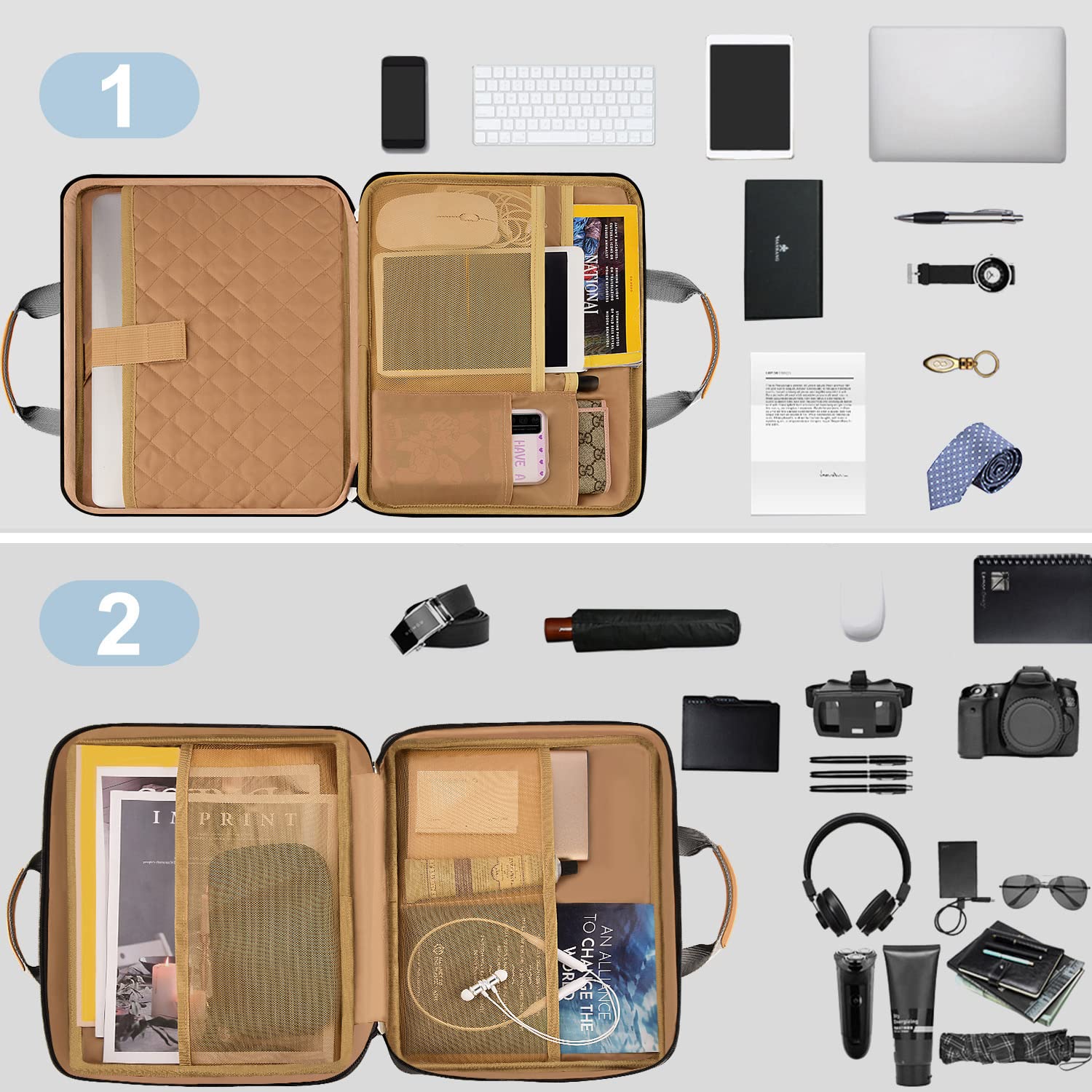 ZINZ Slim Expandable Laptop Sleeve for 13 14 15 16 Inch - Multipurpose Computer Case Handbag with Storage, Perfect for Work, Travel, and School
