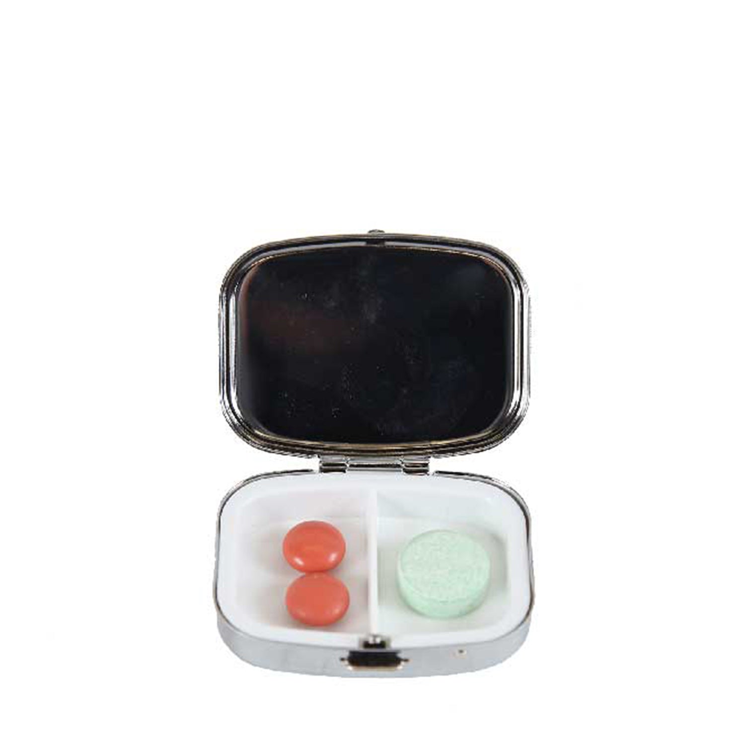 NL Signature Rectangular Pill Case - Portable Travel Medicine Organizer for Daily Use at Home, Work, or On-The-Go