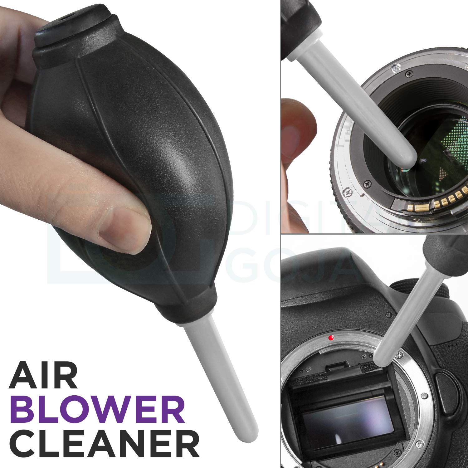 Altura Photo Professional DSLR & Mirrorless Camera Cleaning Kit - 2oz All Natural Cleaning Solution for Lenses, Sensors & Sensitive Electronics | Perfect for Travel, Studio & Outdoor Photography Gear Maintenance