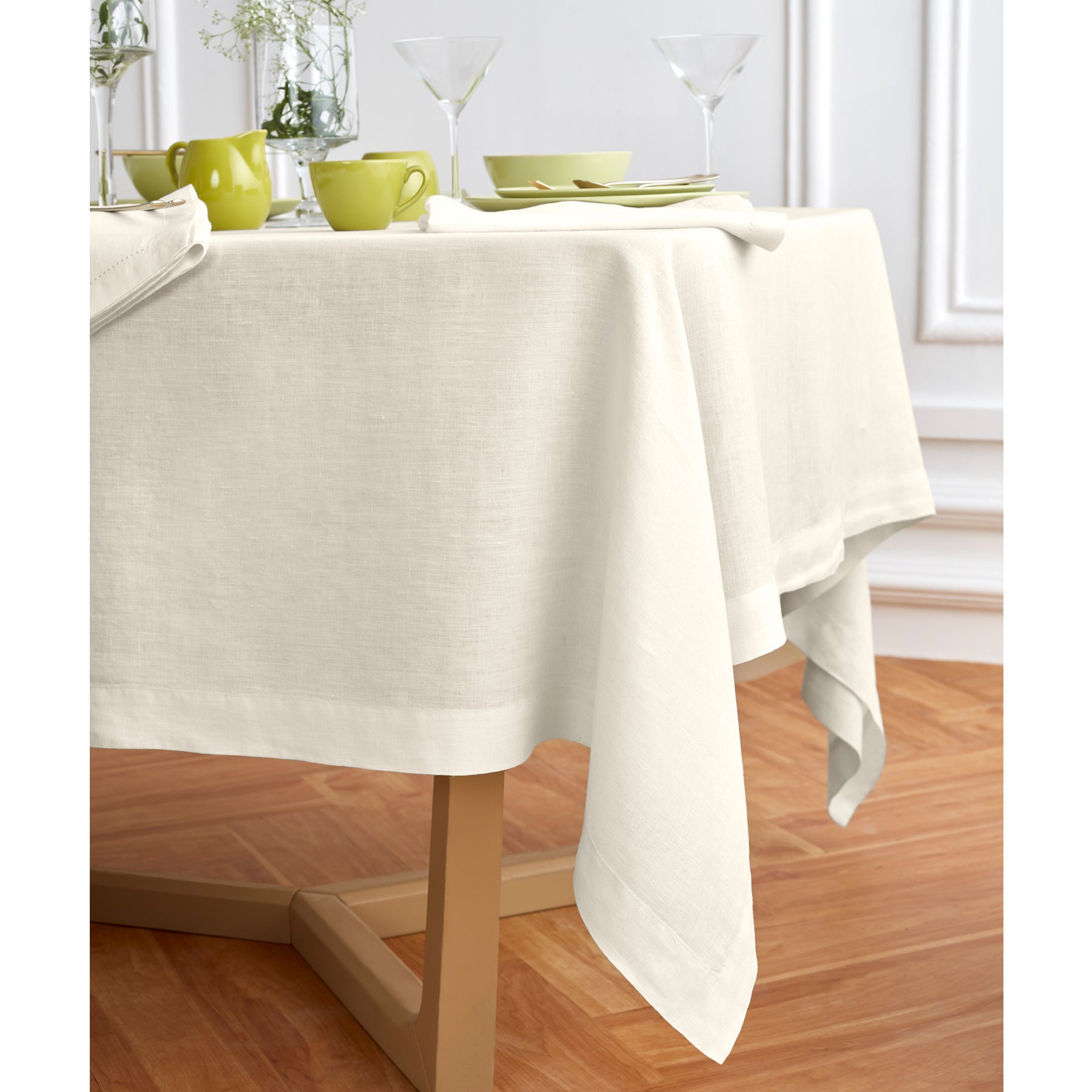 Sonoma Tablecloth - Premium Cotton Table Cover for Dining & Decor | Perfect for Parties, Weddings & Home Decor