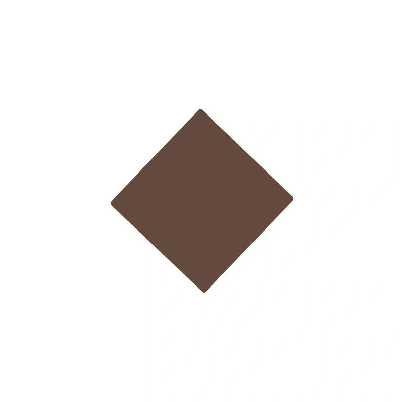 Winckelmans Granitklinker Klinker Kvadrat 5x5 cm Chokladbrun Chocolate Brown Ceramic Tiles - Perfect for Kitchen Backsplash, Bathroom Walls & Flooring