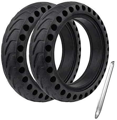 **8.5 Inch Solid Electric Scooter Tires 2 Pack - Explosion-Proof Replacement Tires for M365 & Compatible Models - Perfect for Commuting & Urban Travel**