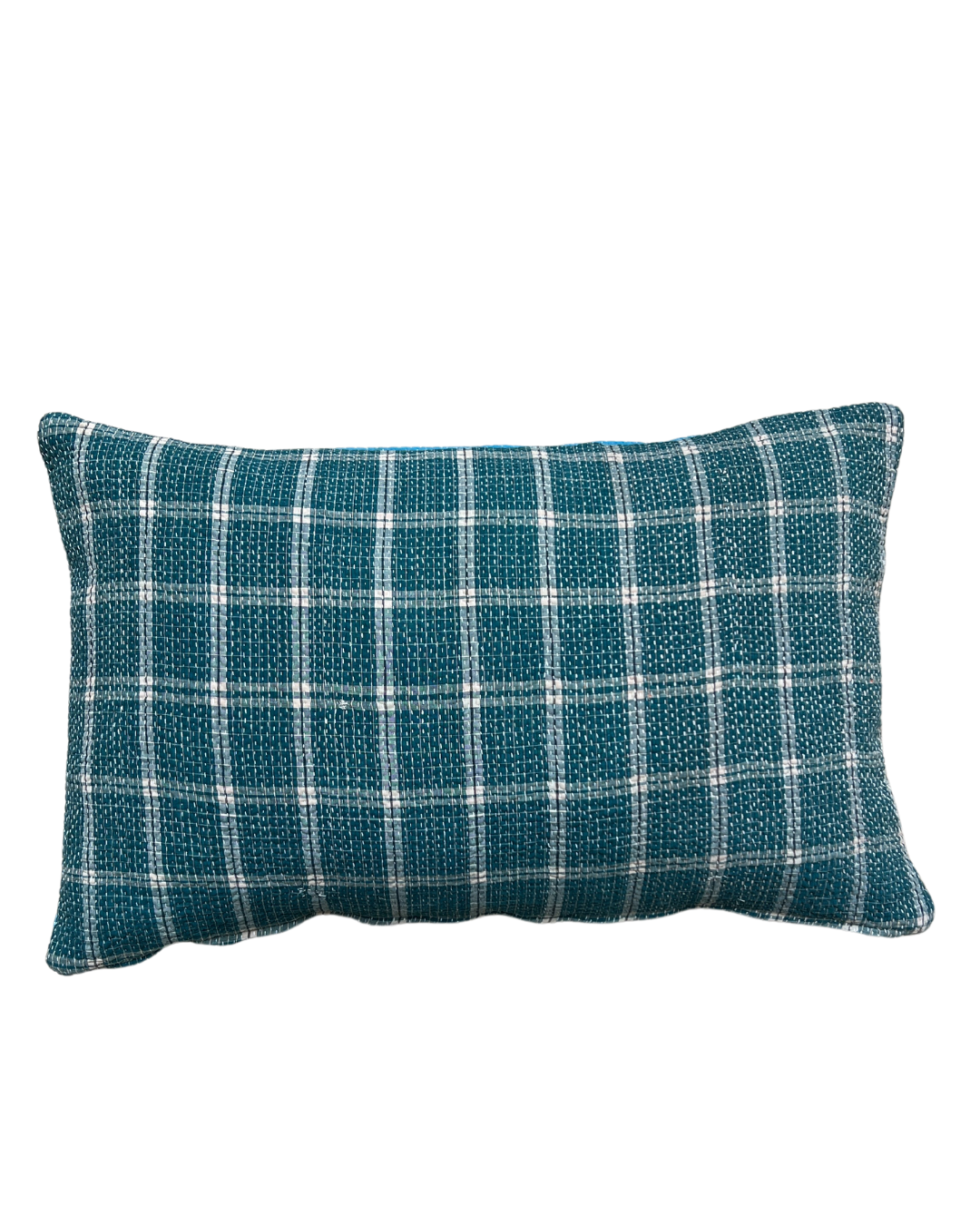 Handmade Green & Blue Kantha Cushions - Boho Home Decor Throw Pillows for Sofa, Bed & Floor Seating - Perfect for Living Room, Bedroom & Meditation Spaces